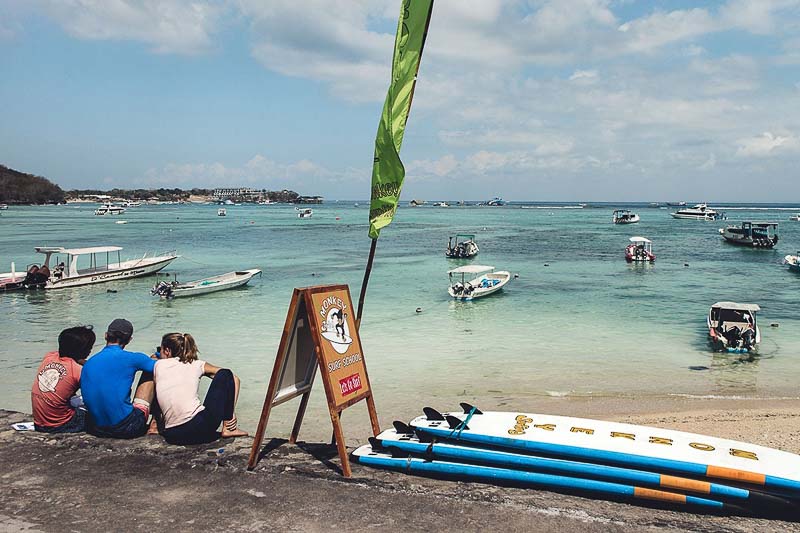 Isla Indah Retreat surf camp in Bali
