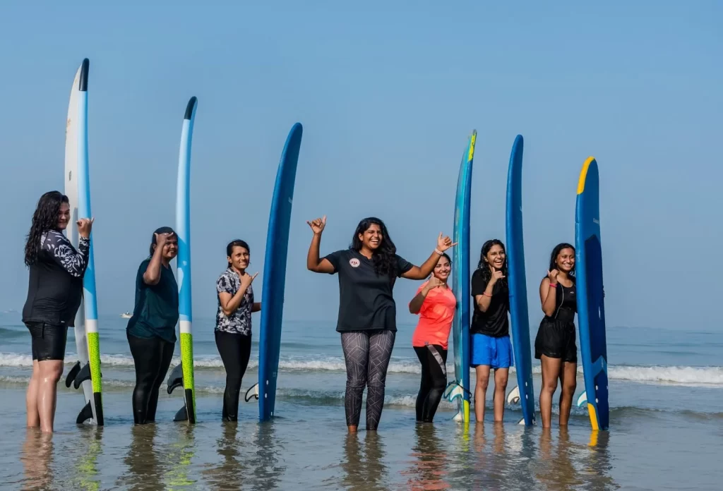 women in surfing