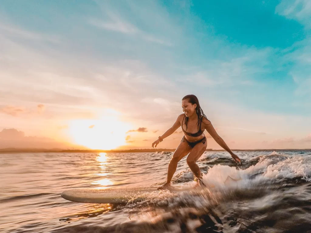 surfing in Siargao